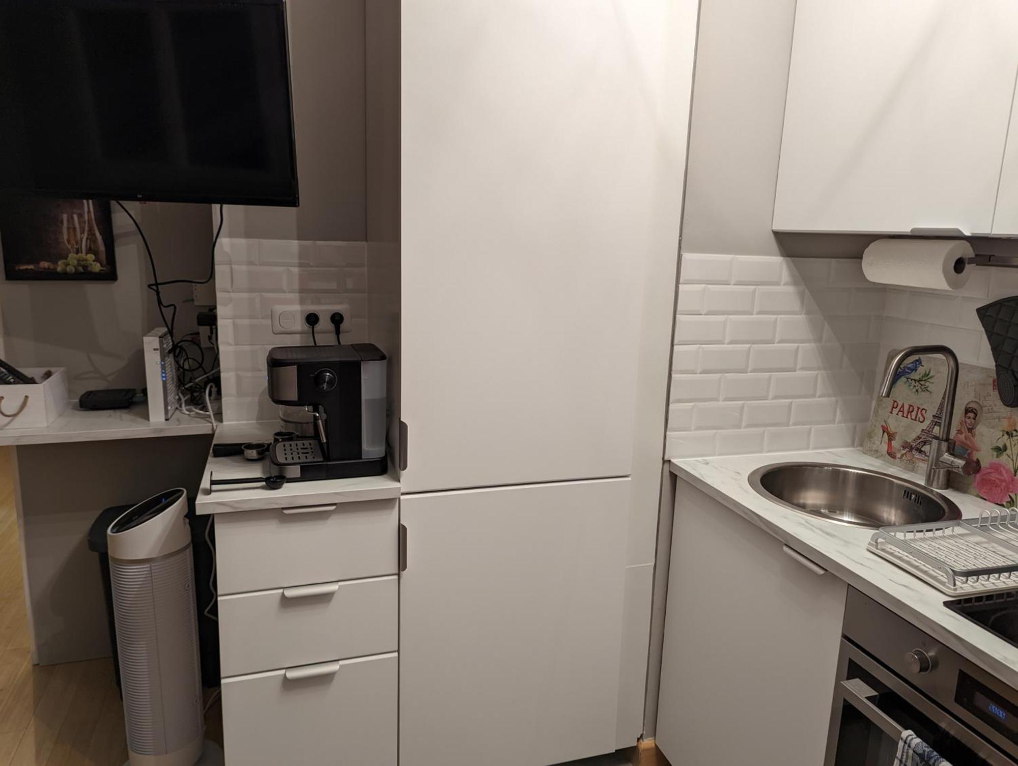 Charming Studio With Eiffel View Paris Luaran gambar